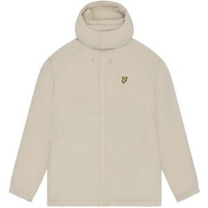 Lyle & Scott Gewatteerde Pufferjas Heren (Beige)