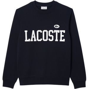 Lacoste Heren Fleece gevlokt sweatshirt (Blauw)