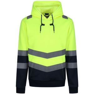 Regatta Heren Overhead High-Vis Hoodie (Geel) - Maat M