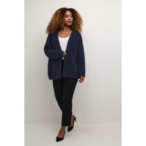 CULTURE - Brava - Gebreid Vest - Nachtblauw