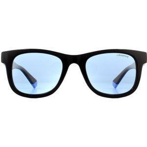 Polaroid Kinderen Zonnebril 8009/N/NIEUW D51 C3 Zwart Blauw Blauw Gepolariseerd | Sunglasses