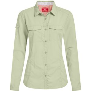 Craghoppers Dames/Dames Adventure III Nosilife Shirt Met Lange Mouwen (Boeddhistisch Groen)