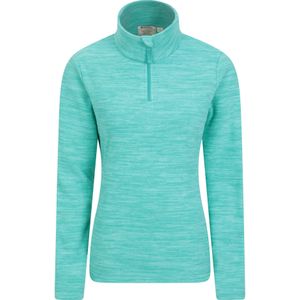 Mountain Warehouse Dames/dames Snowdon Gemêleerd Fleece Top (Turquoise)