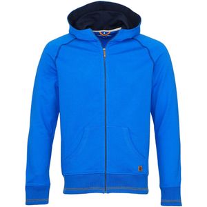 Sweatvest - Mélange - Raglanmouwen - Capuchon - Normale Pasvorm