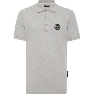 Plein Sport - Polo Shirt Thunder Tiger - Grijs - Katoen