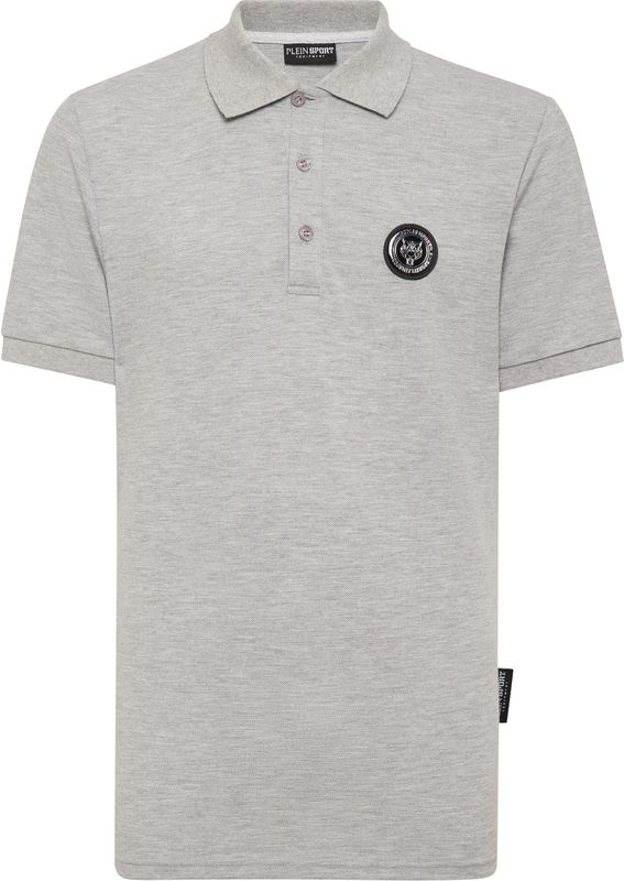 Plein Sport - Polo Shirt Thunder Tiger - Grijs - Katoen