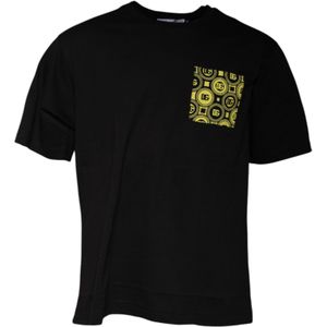 Dolce & Gabbana - Cotton Jersey TShirt DG Pocket - Zwart - T-shirt