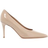 Gianvito Rossi - Pumps - Beige - 8,5 cm Hak - 100% Kalfsleer