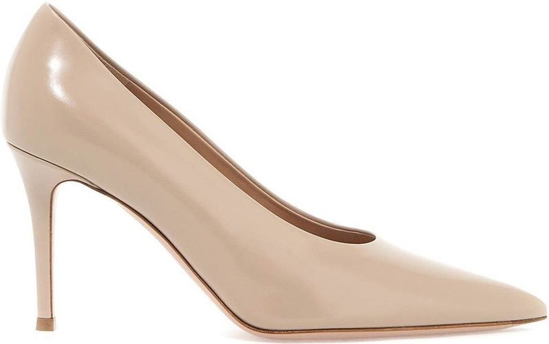 Gianvito Rossi - Pumps - Beige - 8,5 cm Hak - 100% Kalfsleer