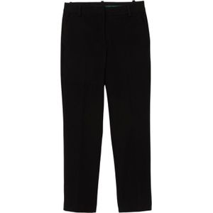 Lacoste Dames Katoen Stretch Slim Chino's (Zwart)