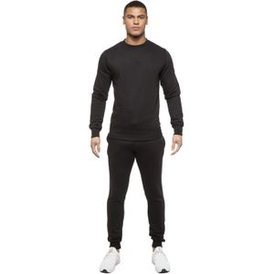 Kruze - Heren Trainingspak Set - Zwart - Sweatshirt en Joggers