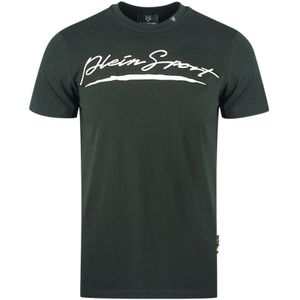 Philipp Plein Sport Signature Logo zwart T-shirt