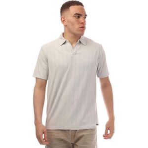 Luke 1977 Heren Bluefields Gebreid Poloshirt (Grijs)