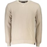 North Sails - Katoenen Trui - Beige - Heren - Met Contrasterende Details