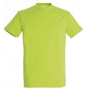 SOLS Heren Keizerlijke Zwaargewicht T-Shirt Met Korte Mouwen (Appelgroen) - Maat XL