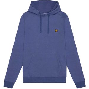 Lyle & Scott Heren Fly Fleece Hoodie (Blauw)