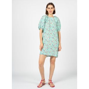 Silvian Heach - Bloemen Mini Jurk - Groen