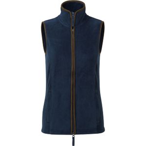 Premier Dames/dames Artisan Fleece Gilet (Marine / Bruin)