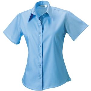 Russell Collection Dames/Dames Ultimate Shirt Met Korte Mouwen (Heldere lucht)