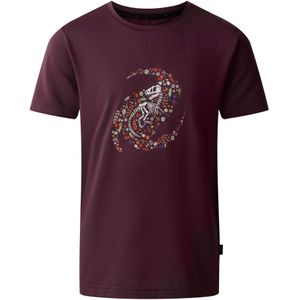 Dare 2B Kinderen/Kinderen Amuse II Dinosaurus Skelet T-Shirt (Diepe pruim)