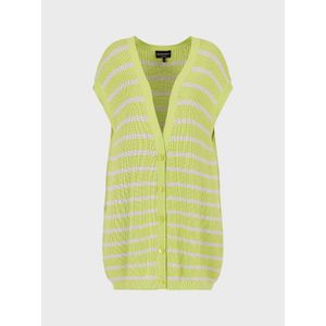 Emporio Armani - Gebreid Top - Groen