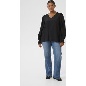 Blouse met lange mouwen KCrya Regular fit black