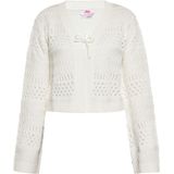 myMo - Blonda - Gebreid Vest - Sering - Zwart - Wit