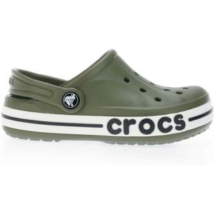 Boy's Crocs Junior Bayaband Clogs In Green - Maat 33