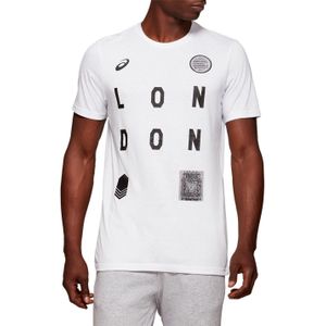 Asics - London City - T-shirt - Wit