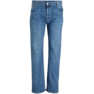 Levi's Big And Tall Regular Fit Jeans Plus Size Medium Indigo Stonewash - Denim - Heren - Maat 40/32