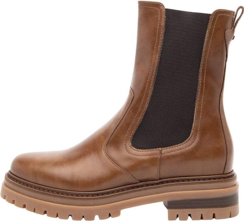 Nero Giardini - Chelsea Boots - Bruin - Leer - Blokhak 4 cm