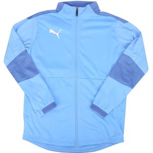 Puma - Final Training Jacket - Blauw - Junioren - 100% Polyester