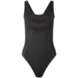 Dare 2B Dames/dames DonÂ´t Sweat It Gerecycleerd eendelig zwempak (Zwart)