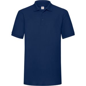 Fruit of the Loom Heren 65/35 Zwaargewicht Poloshirt (Marine)