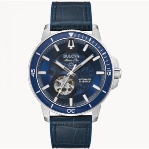 Bulova Marine Star Heren Horloge Blauw 96A291