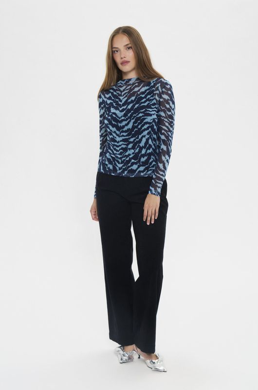 Blouse met lange mouwen ZulvirSZ Blouse met lange mouwen Fitted