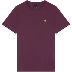 Lyle And Scott - T-shirt - Paars - Heren