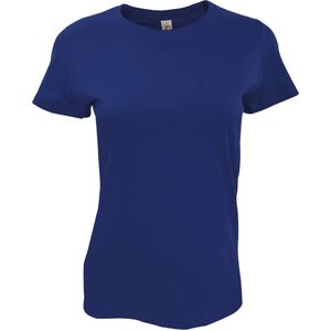 SOLS Dames dames Imperial Heavy Short Sleeve T-Shirt (Franse marine)