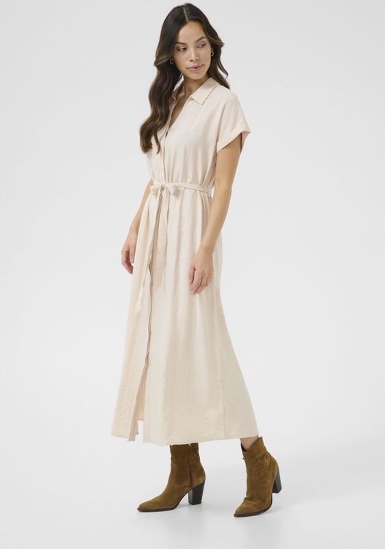 Jurk CRJune A-shape ecru