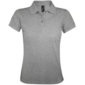 SOLS Dames/dames Prime Pique Polo Shirt (Grijze Mergel) - Maat XL