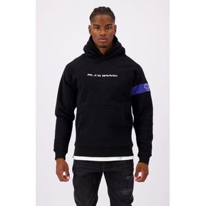 Black Bananas Commander Script Hoodie, Zwart - Maat XS