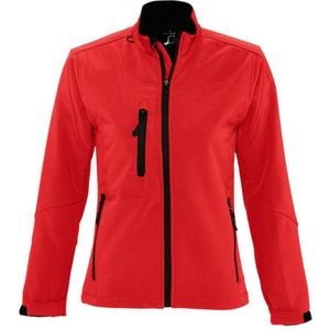 SOLS Dames/dames Roxy Soft Shell Jacket (ademend, winddicht en waterbestendig) (Rood)
