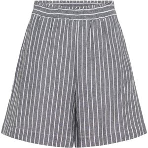 Short Casual fit black white