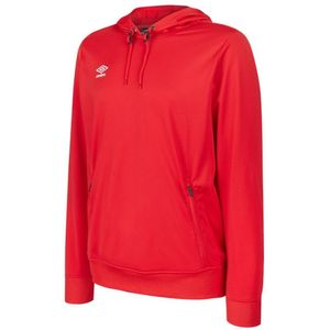 Umbro Kinder/Kinder Club Essential Polyester Hoodie (Vermiljoen)