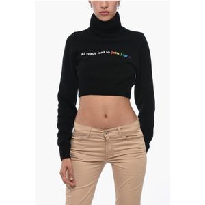 Geborduurde Coltrui - Cropped - Lente-Zomer - Gemaakt in Italië