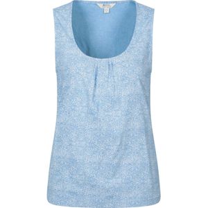 Mountain Warehouse Dames/Dames Orchid Floral Tank Top (Lichtblauw)