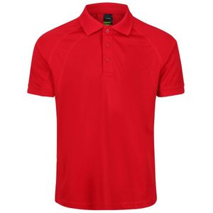 Regatta Professioneel Heren Coolweave Poloshirt Met Korte Mouwen (Klassiek Rood) - Maat 2XL