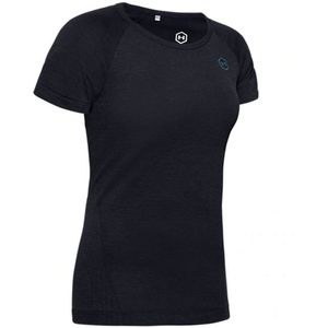 Under Armour - Rush - T-shirt - Zwart - Dames - Naadloos