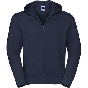 Russell Heren Authentic Full Zip Hoodie (Franse marine)