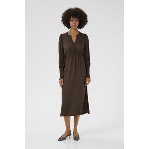 Jurk CUpania Relaxed fit brown